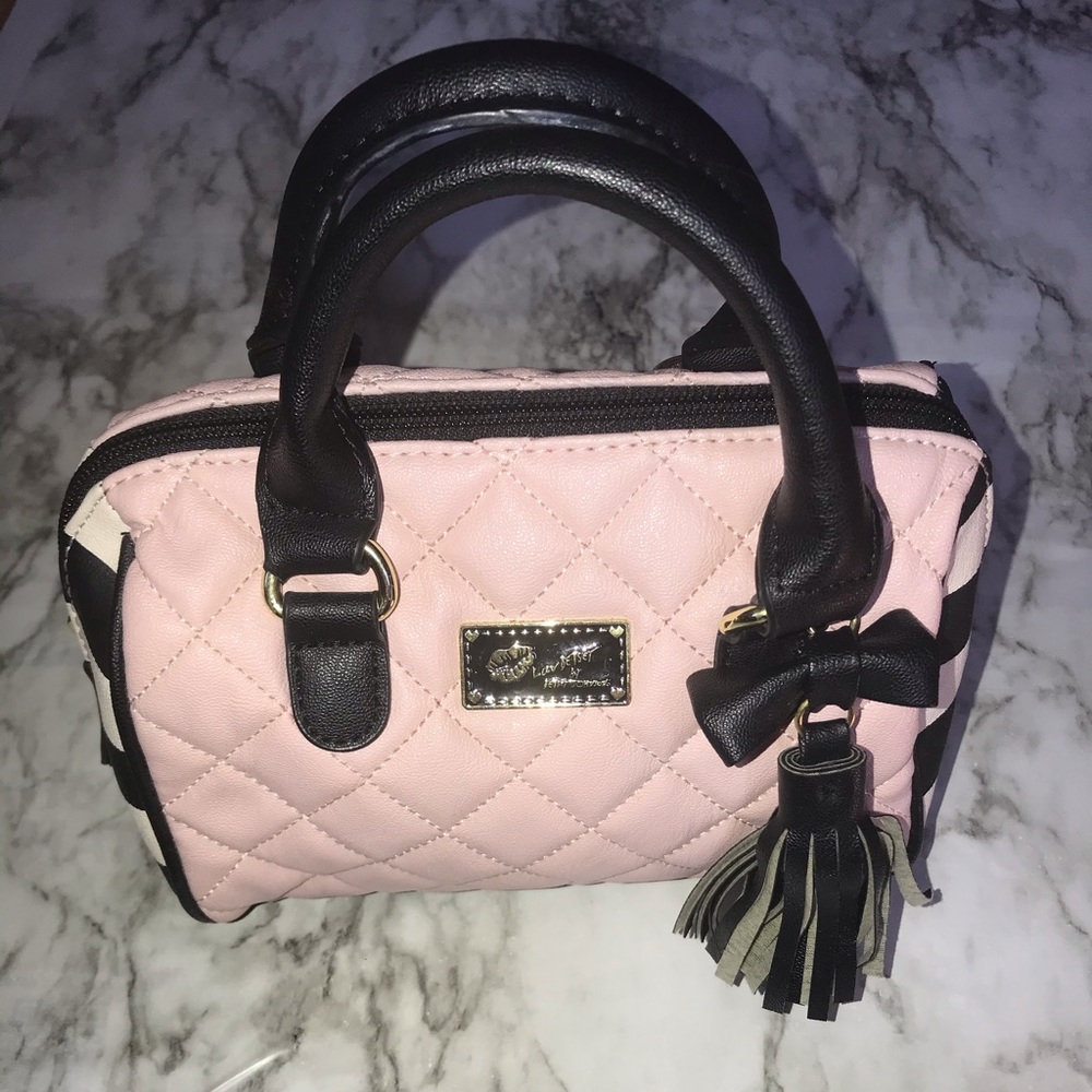 Pink handbag